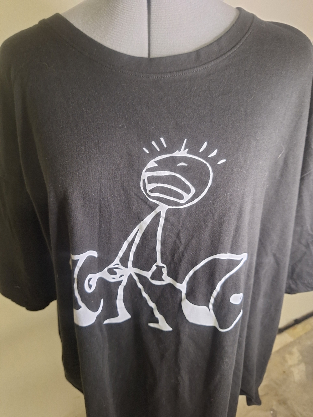 Black Funny Weight Lifting Or Workout Shirt Size 3X